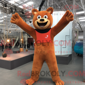 Rust Trapeze Artist maskot...
