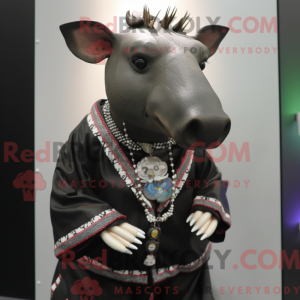 Tapir-maskotdraktfigur...