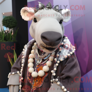 Tapir-maskotdraktfigur...
