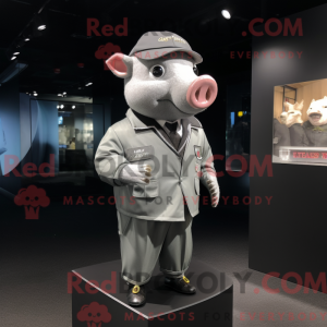 Disfraz de mascota de cerdo...