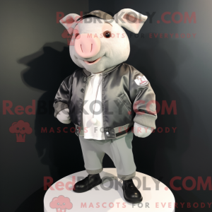 Costume mascotte de cochon...