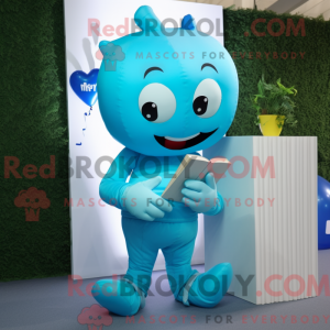 Personaggio mascotte Cyan...