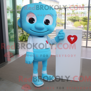 Personaggio mascotte Cyan...