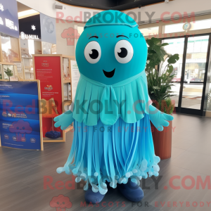 Personaggio mascotte medusa...