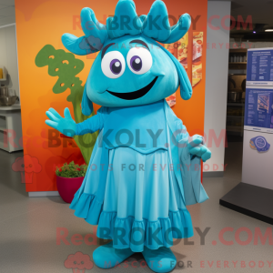 Turquoise Goulash mascot...