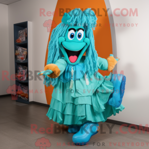 Turquoise Goulash mascot...