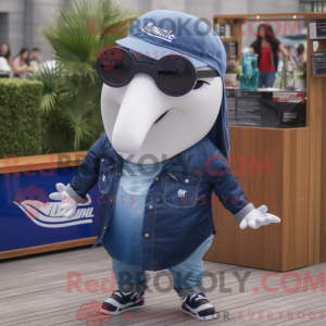 Pukkelhval maskot kostume...