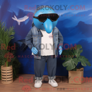 Pukkelhval maskot kostume...