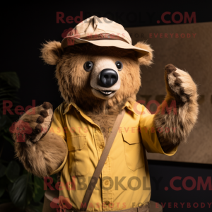 Costume de mascotte d ours...