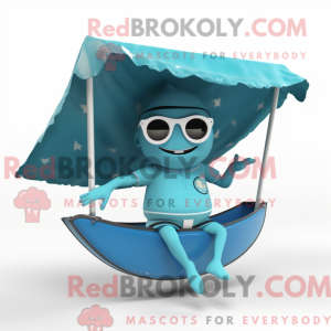 Disfraz de mascota de Cyan...