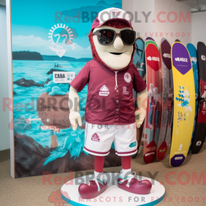 Maroon anheng maskot...