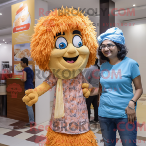 Biryani-mascottekostuum...
