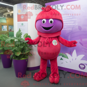 Lavender Raspberry mascot...