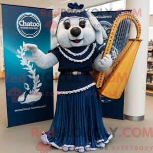 Navy Celtic Harpe...