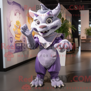 Lavendel Gargoyle maskot...