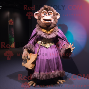 Aap mascotte kostuum...