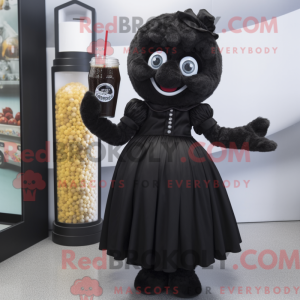 Disfraz de mascota Black...