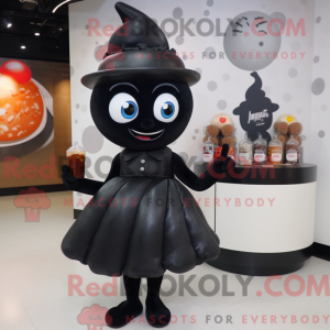 Costume mascotte de Black...