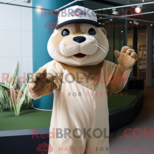 Costume mascotte de loutre...