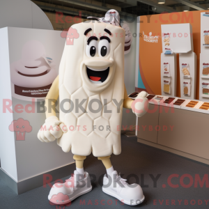 White Chocolate Bars maskot...