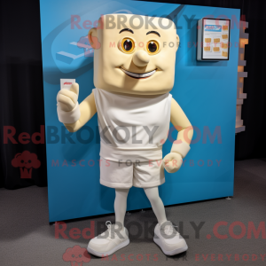 Costume mascotte de barres...
