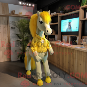 Disfraz de mascota caballo...
