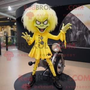 Personaggio mascotte strega...