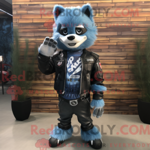 Maskotkostymefigura Blue...