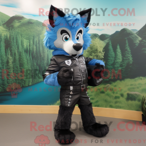Maskotkostymefigura Blue...