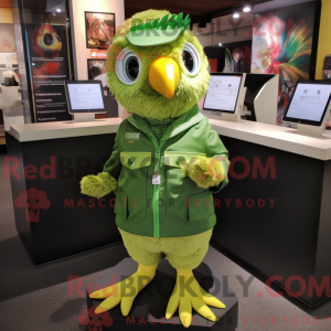 Costume mascotte de Canari...