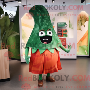 Rust Spinat maskot kostume...