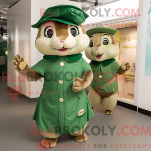 Personaggio mascotte Green...