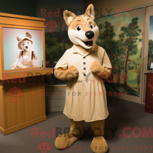 Costume de mascotte Tan...