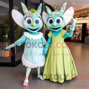 Oliven tand fe maskot...