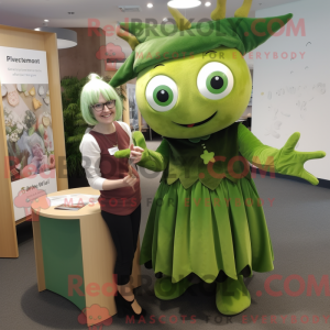 Maskotkostymefigura Olive...