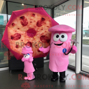 Maskotdraktfigurat Rosa...