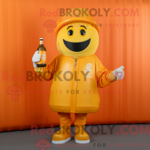 Disfraz de mascota botella...