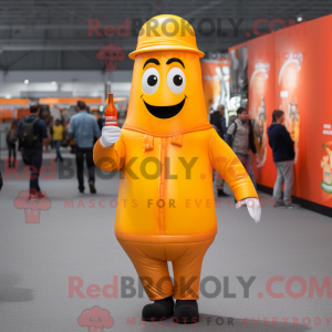 Orange Bottle Of Mustard...