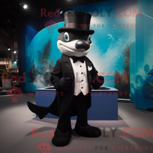 Mascotte de Barracuda noir...