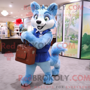 Disfraz de mascota Sky Blue...