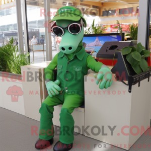 Postava maskota Green Mare...
