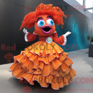 Rust Clown Fish maskot...