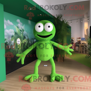 Maskottchenkostüm Grüne...