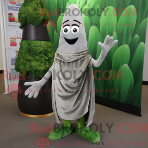 Sølv asparges maskot...