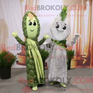 Costume mascotte d asperges...