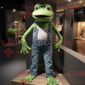 Grønn frosk máscara de...