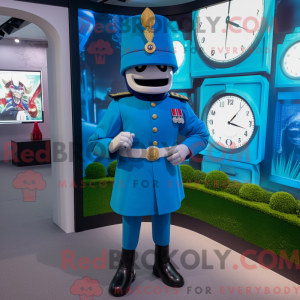 Cyjan brytyjska maskotka...