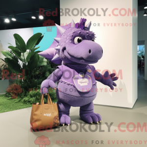 Lavendel Stegosaurus...