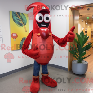 Disfraz de mascota de Red...