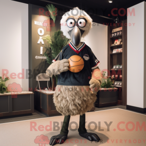 Ostrich mascot costume...